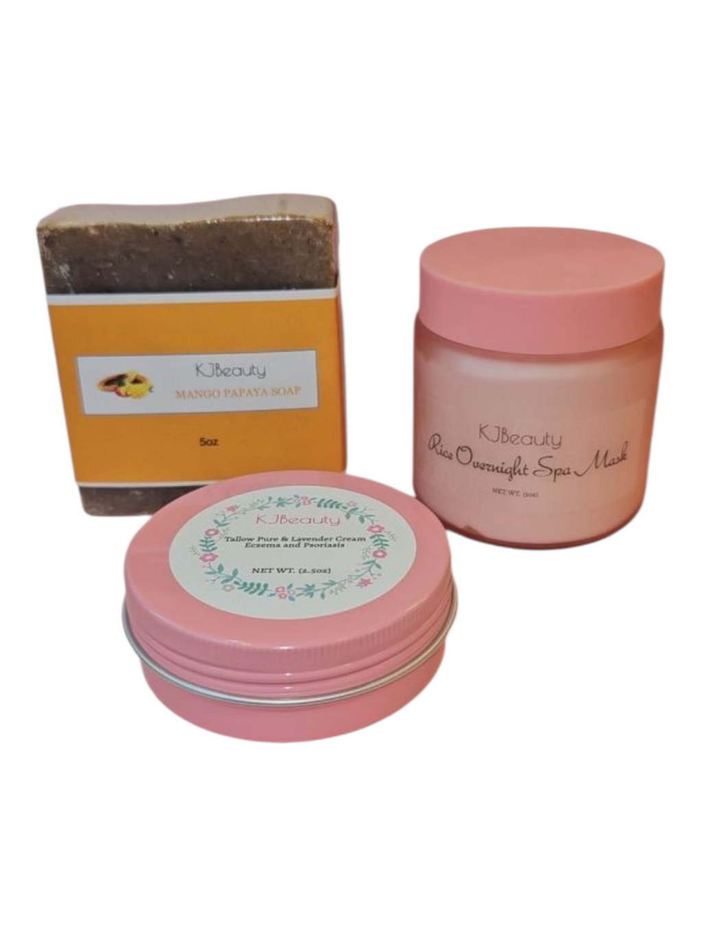 KJBeauty Skincare Set- Brighten, Cleanse, nourish and deeply hydrates your skin