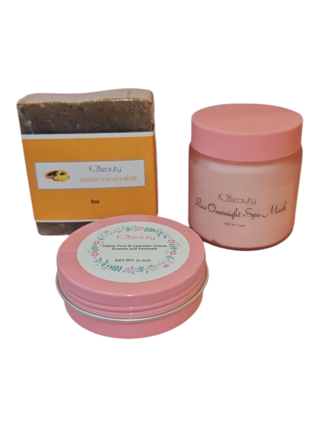 KJBeauty Skincare Set- Brighten, Cleanse, nourish and deeply hydrates your skin